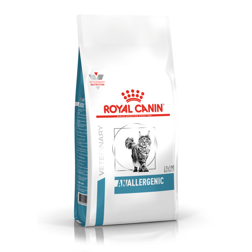 Royal Canin Anallergenic Feline Ветеринарная диета для кошек при пищевой аллергии, сухой корм, 2 кг