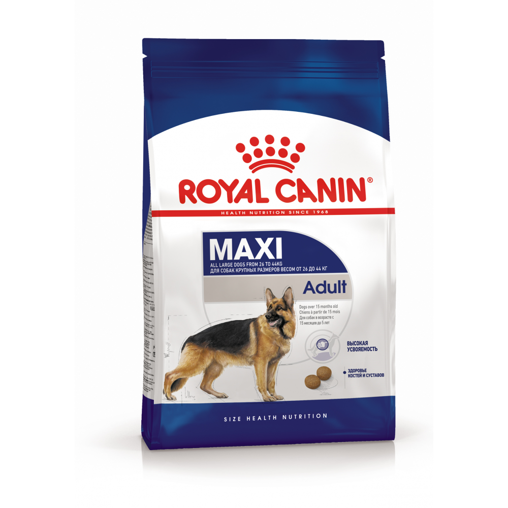 Royal Canin Maxi Adult Сухой корм для взрослых собак крупных пород, от 15 мес (кг)