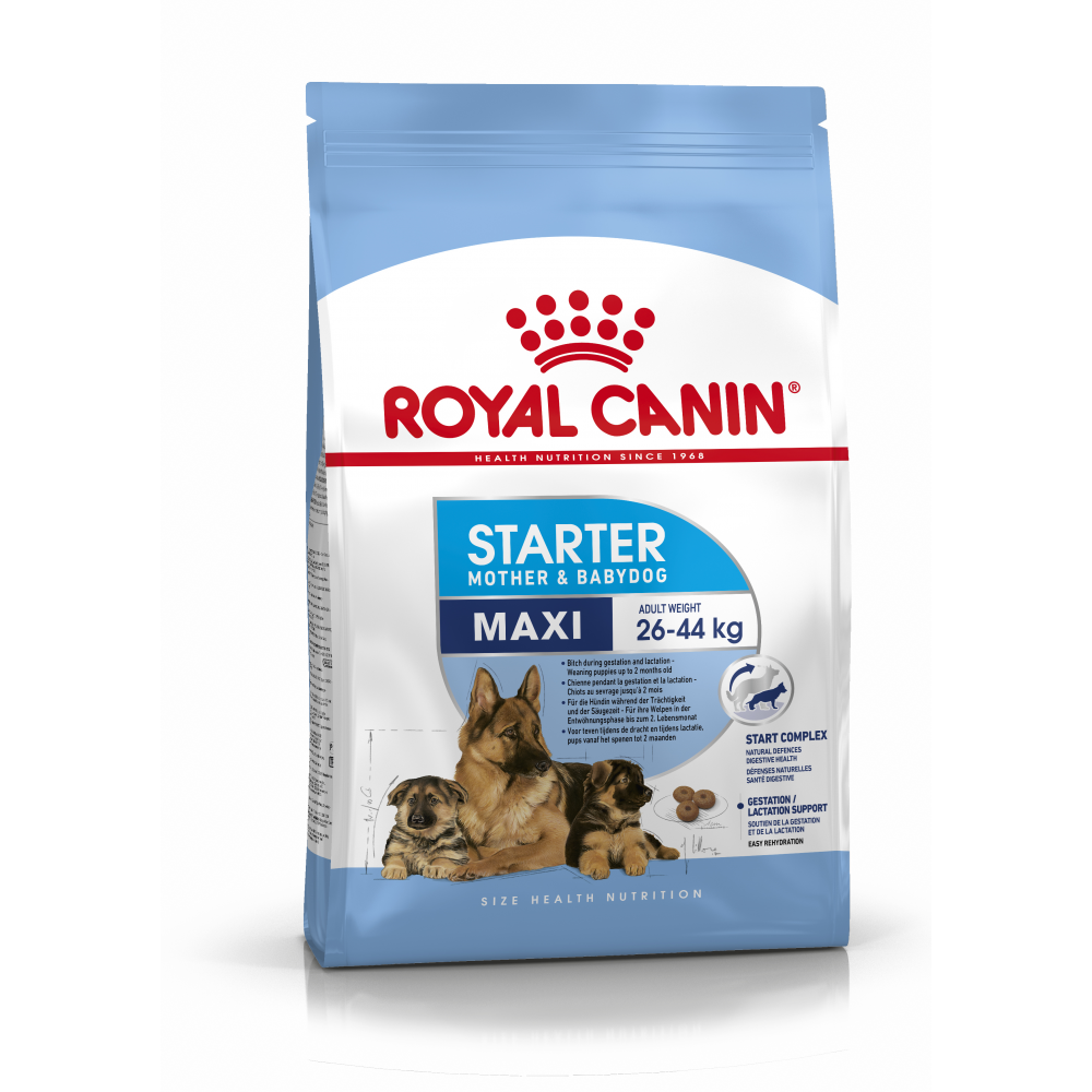 Royal Canin Maxi Starter Mother & Babydog Сухой корм для беременных, кормящих собак и щенков крупных пород (кг)