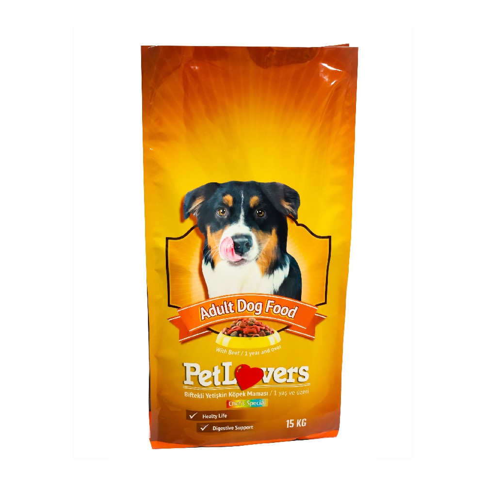 PetLovers Сухой корм для взрослых собак, с говядиной (кг)