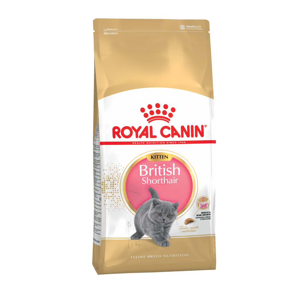 Royal Canin British Kitten Сухой корм для котят породы британская короткошерстная (4-12 мес) 400 г