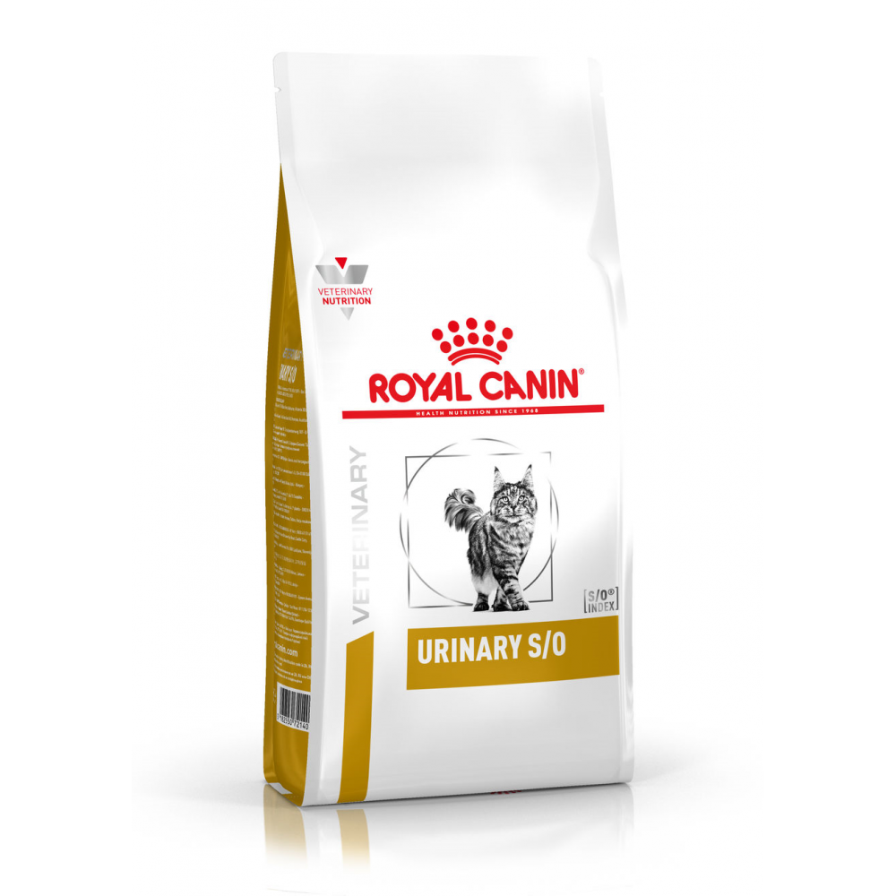 Royal Canin Urinary S/O Feline Ветеринарная диета для кошек при болезнях мочевыделительной системы, сухой корм 400 г