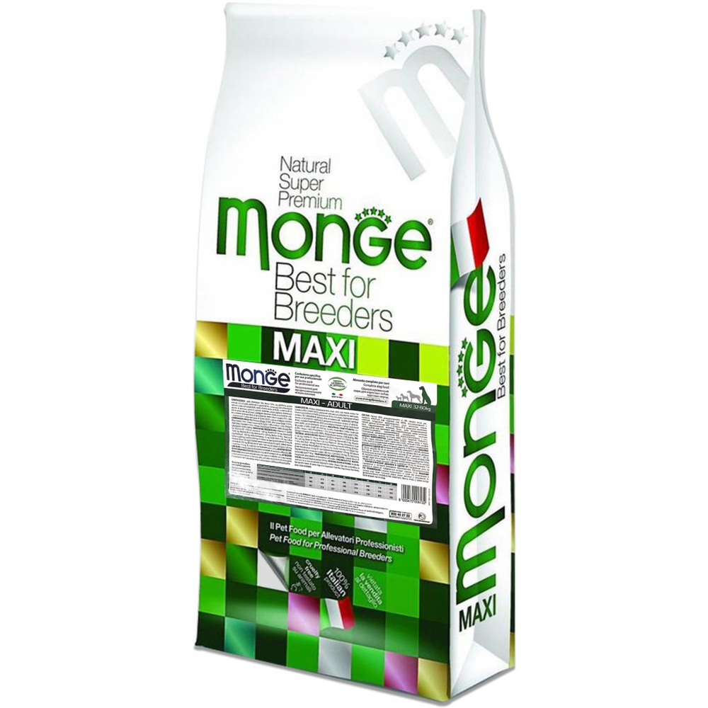 Monge Breeder Maxi Adult Сухой корм для взрослых собак больших пород, с курицей, кг