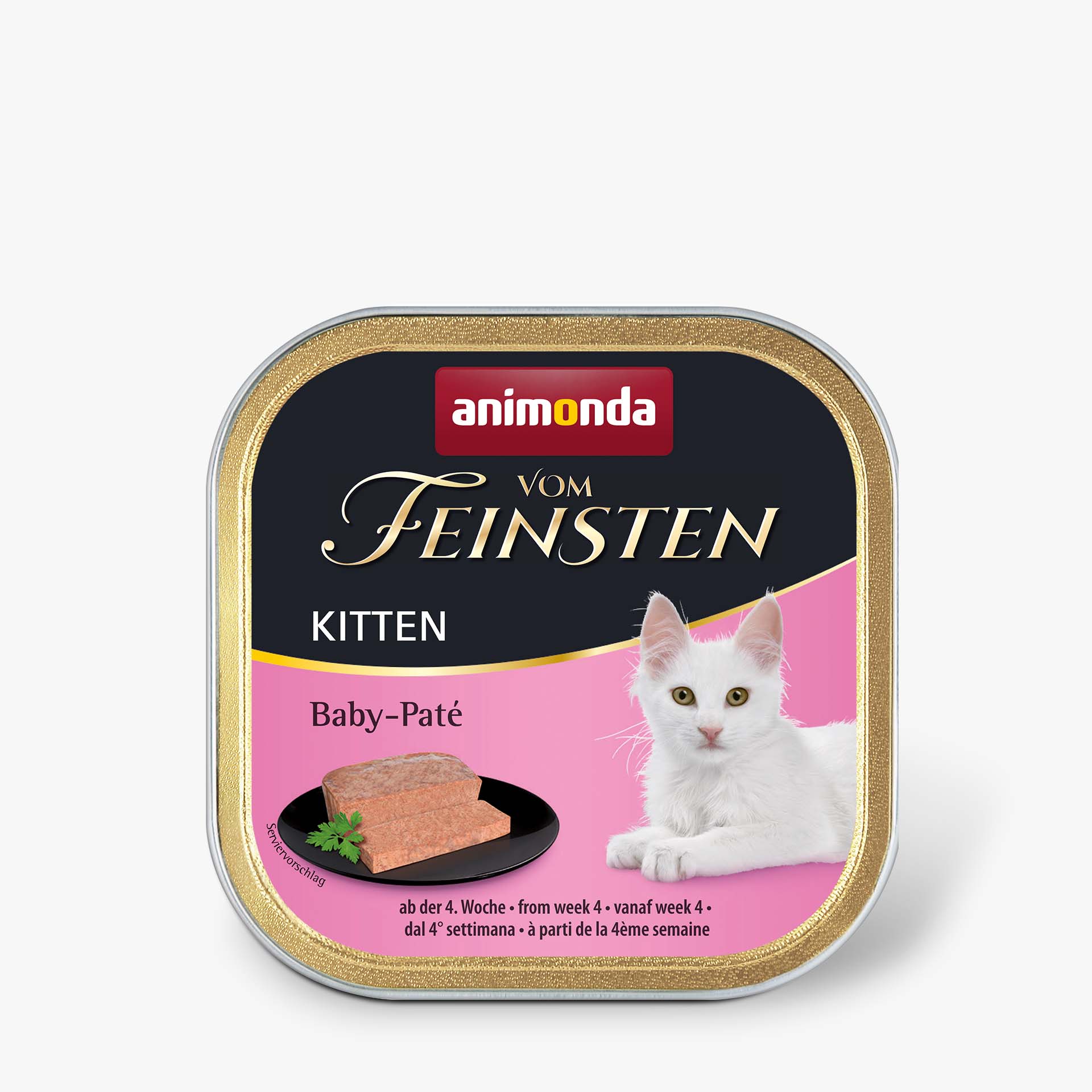 Animonda Vom Feinsten влажный корм для котят в форме паштета, 100 г