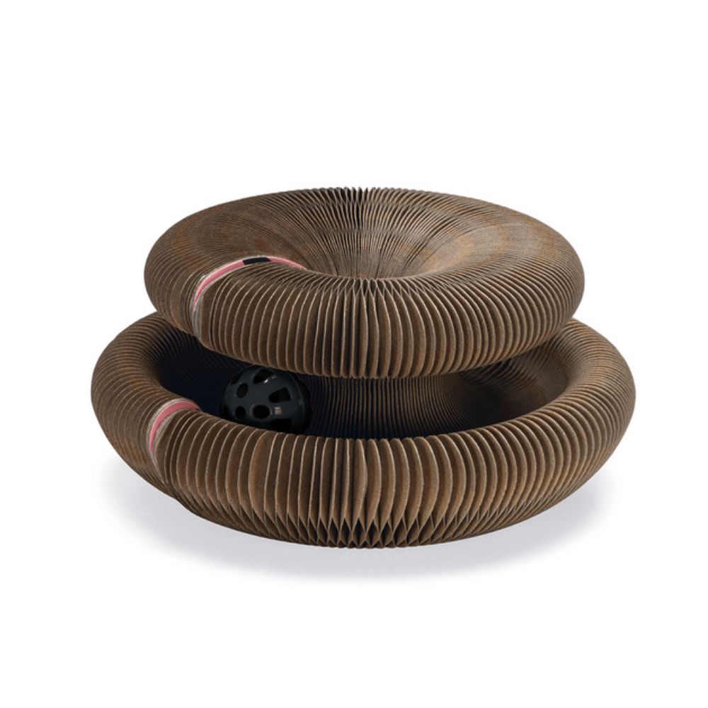 Beeztees Karlie Interactive Cat Tunnel with Ball, 24x24x10 cm