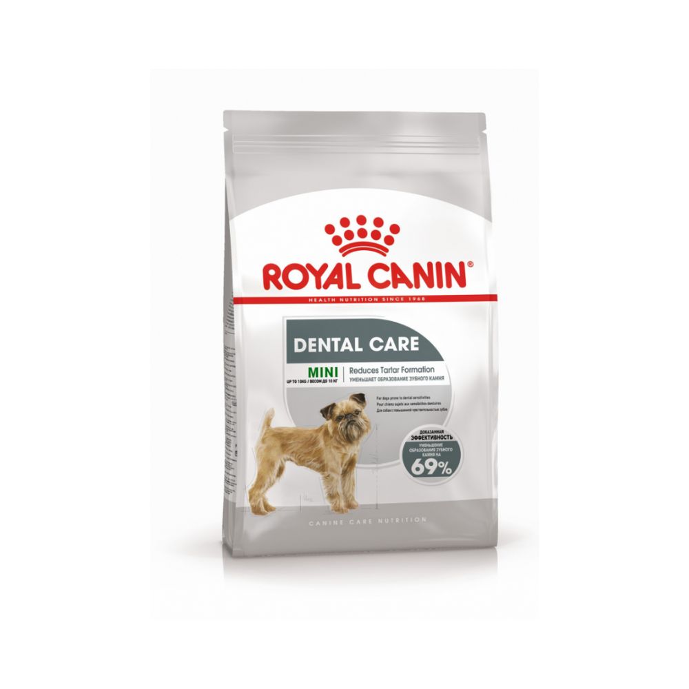 Royal Canin Mini Dental Care Сухой корм для собак, профилактика зубного налета и зубного камня, 1 кг