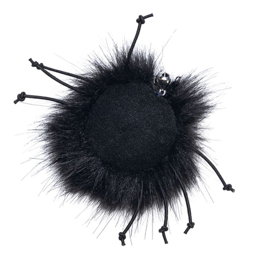 Beeztees игрушка для кошек Jungle Spider, 10x5x4см, черная