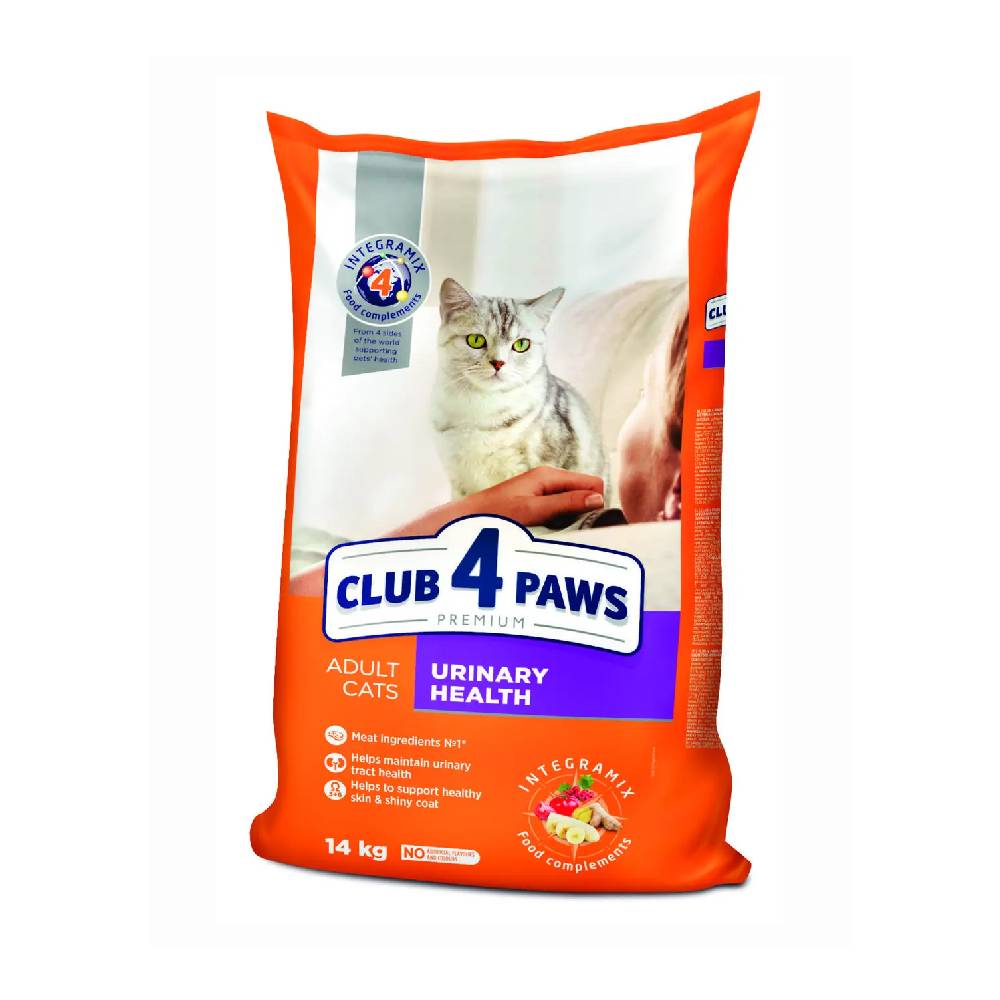 Club 4 Paws Urinary Health Сухой корм для поддержания здоровья мочевыводящей системы взрослых кошек (кг)