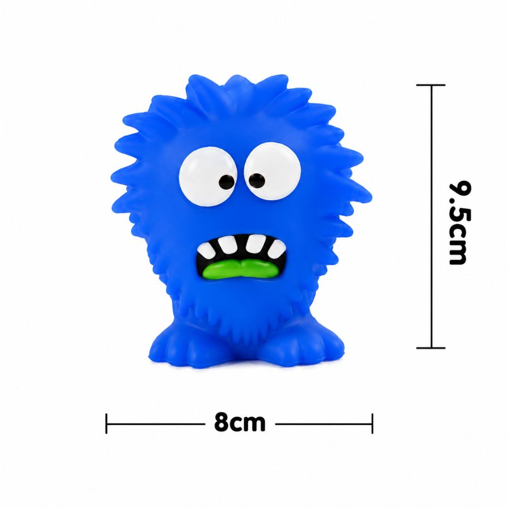 Nunbell virus formasında oyuncaq, itlər üçün, 8x9,5 sm,Göy