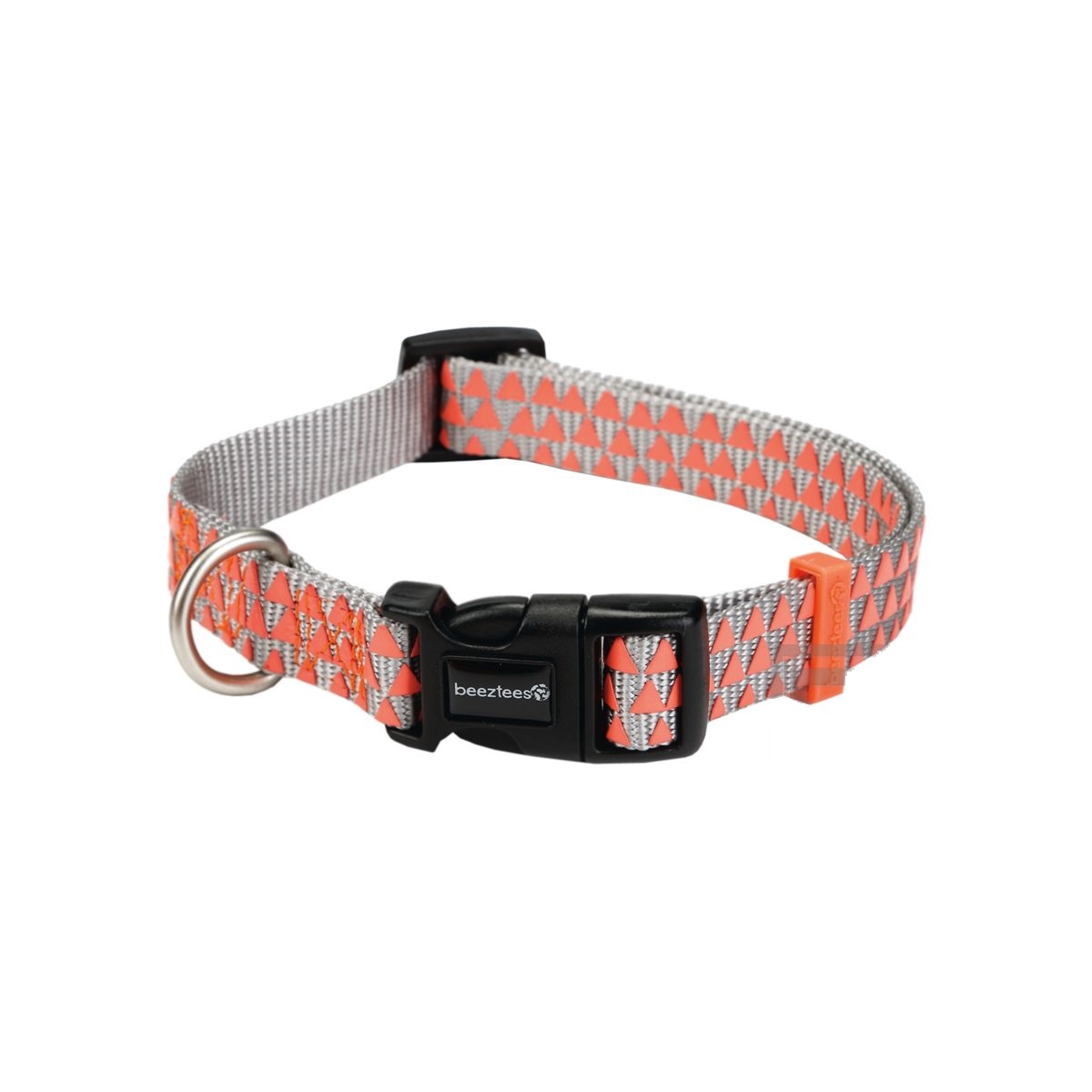 Beeztees Triangle İtlər və pişiklər üçün neylon xalta, açıq boz (26-40 cm/15 mm)