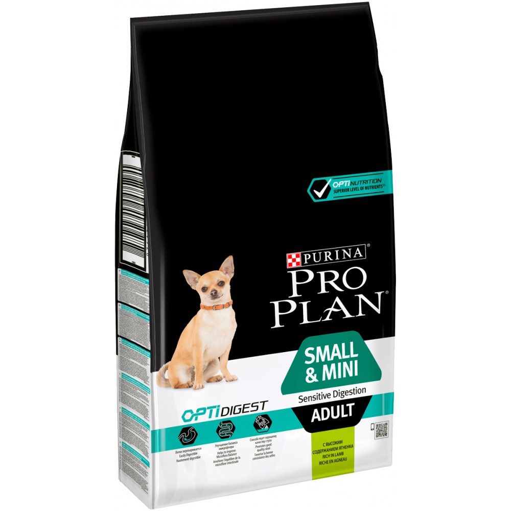 Purina Pro Plan Small and Mini Adult Kiçik cins yetkin it üçün quru yem, quzu əti ilə