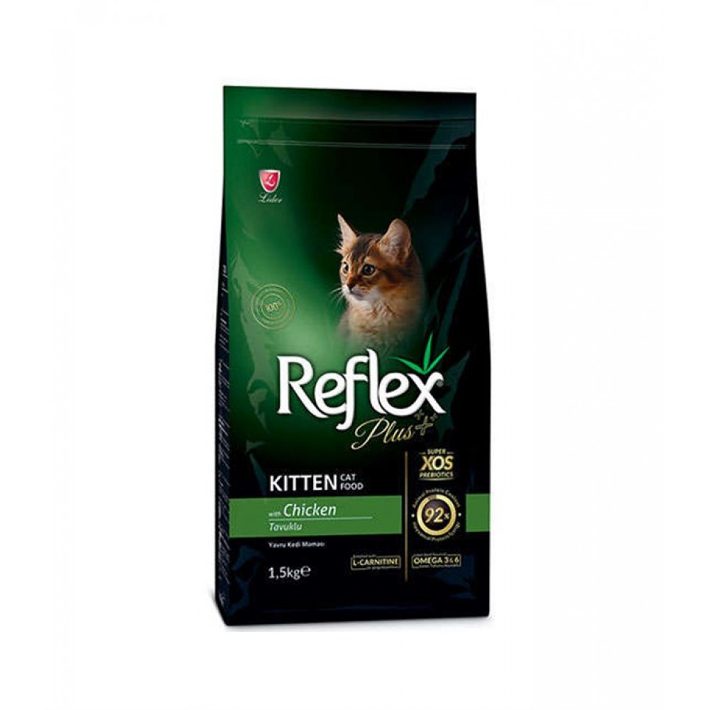 Reflex Plus Kitten Сухой корм, для котят, с курицей (кн)