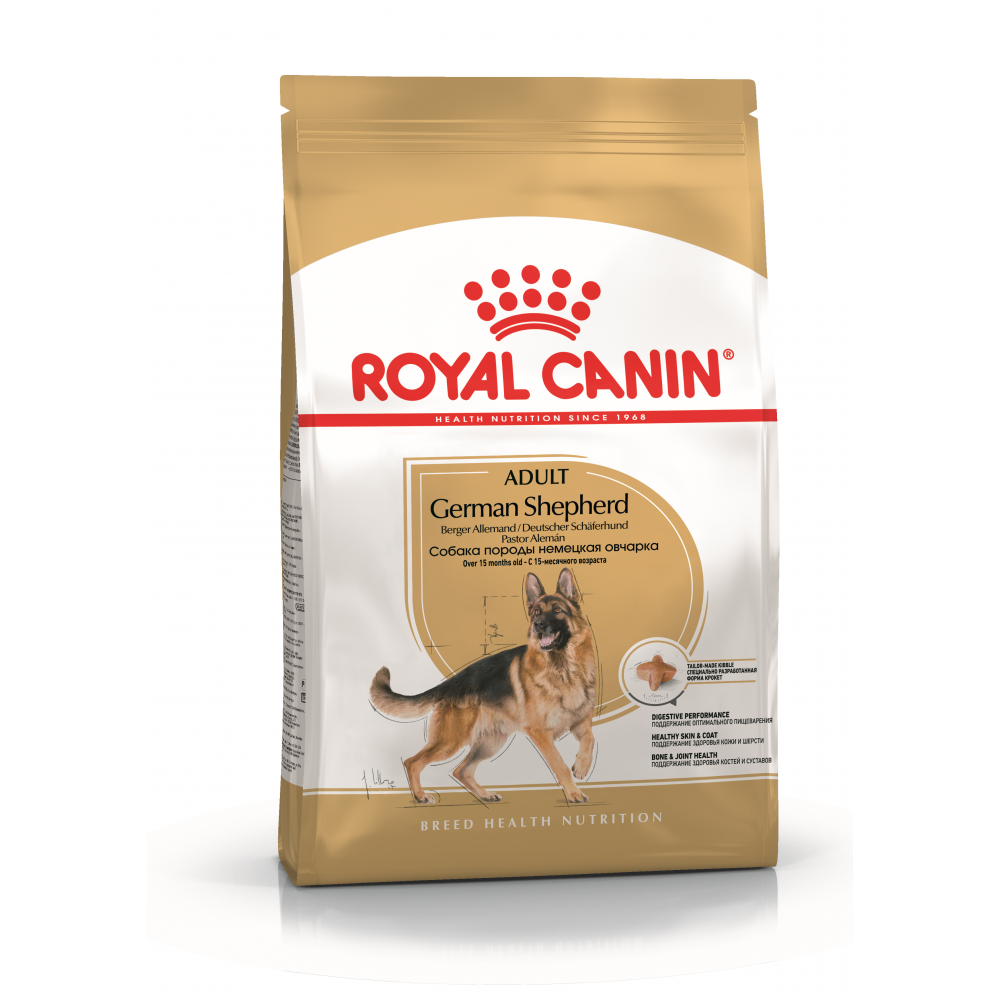 Royal Canin German Shepherd Adult Сухой корм для взрослых собак породы немецкая овчарка (11 кг)