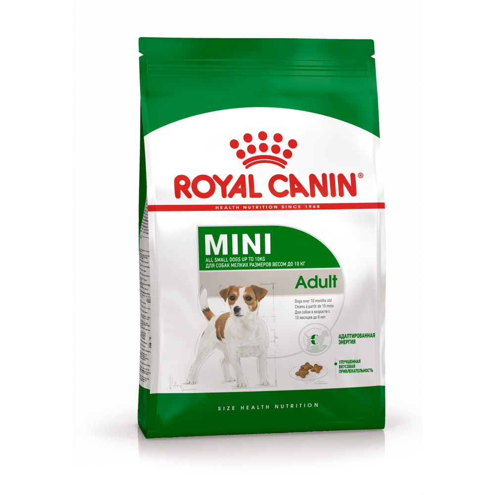 Royal Canin Mini Adult Сухой корм для взрослых собак мелких пород, от 10 мес (кг)