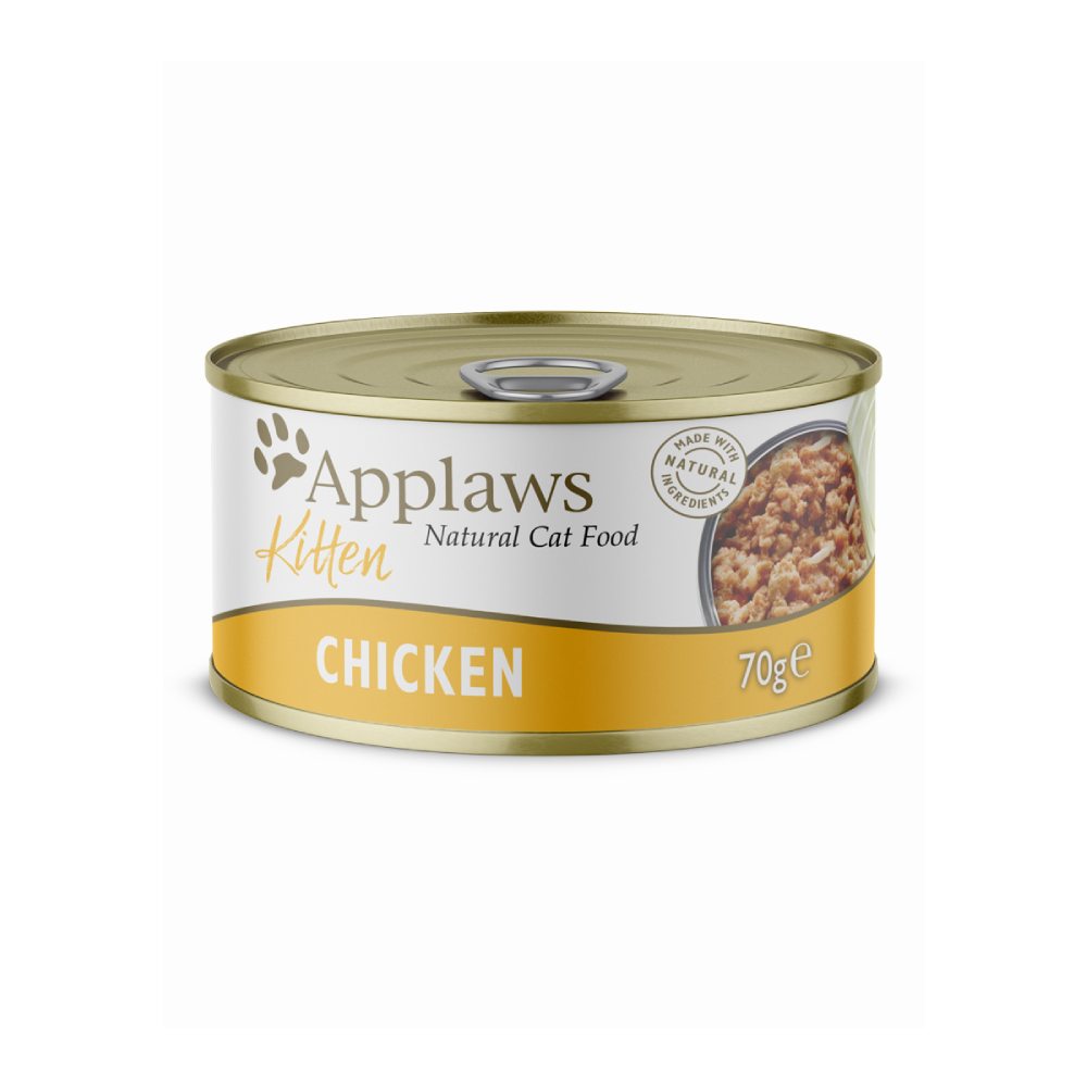 Applaws Kitten Консервированный корм для котят, куриная грудка, 70 г