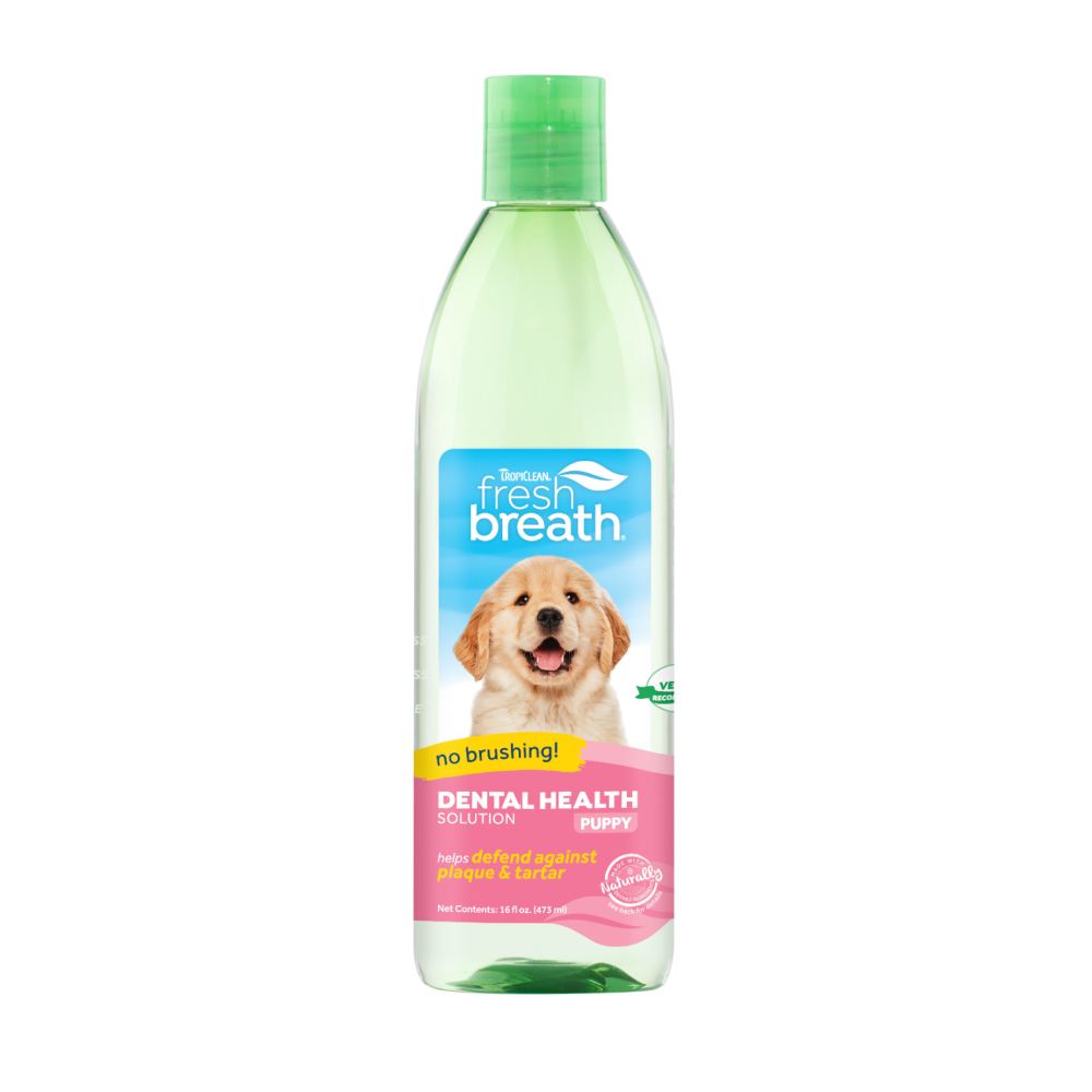 TropiClean Fresh Breath Bala it üçün ağız boşluğunun qulluğu vasitəsi, 473 ml