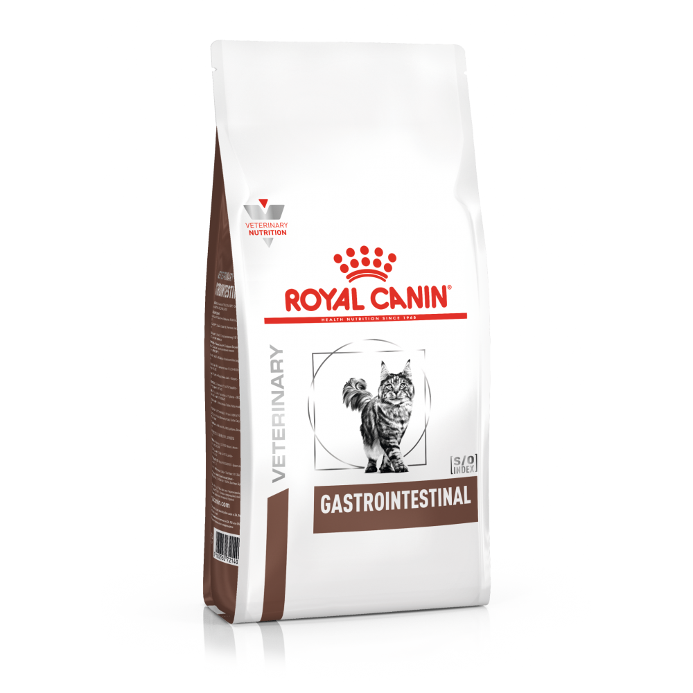 Royal Canin Gastrointestinal Feline Ветеринарная диета для кошек при расстройствах пищеварения, сухой корм, 400 g
