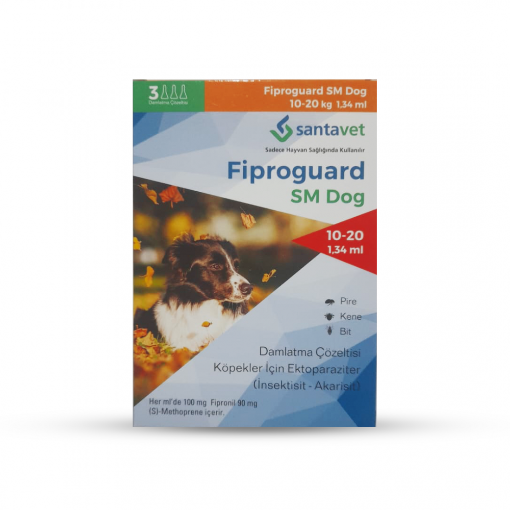 Fiproguard SM İt üçün birə və gənəyə qarşı damcı, 10-20 kq | Biopet.az