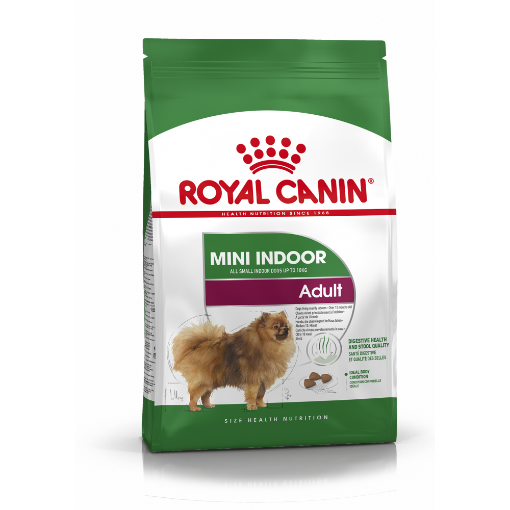 Royal Canin Mini Indoor Adult Сухой корм для собак мелких пород, содержащихся в помещении (кг)