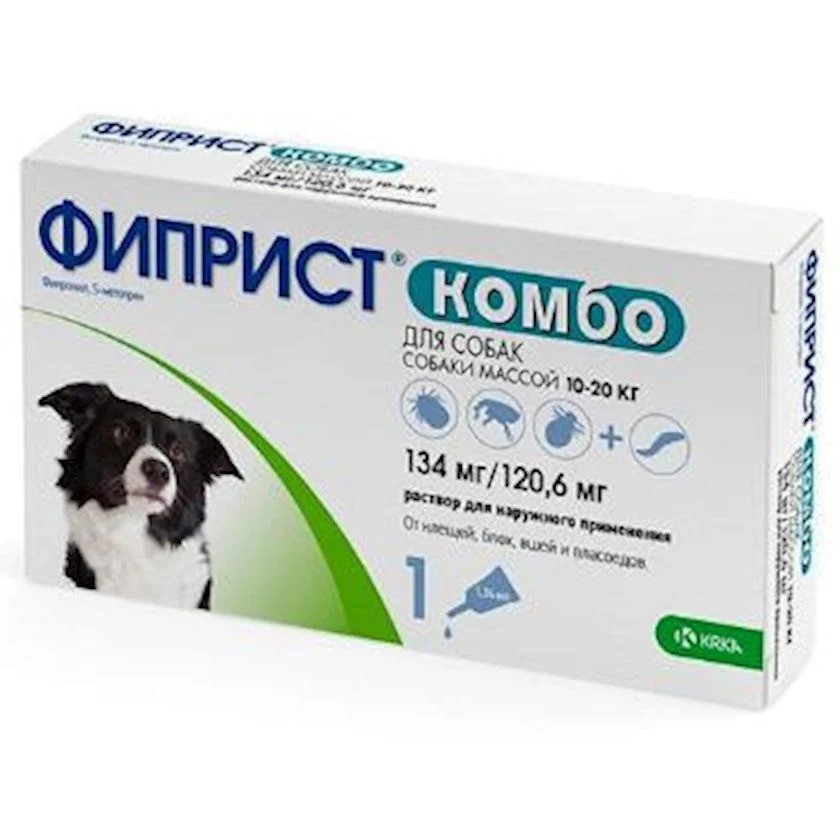 Fypryst Combo İt üçün bit, birə və gənəyə qarşı damcı, 10-20 kq | Biopet.az