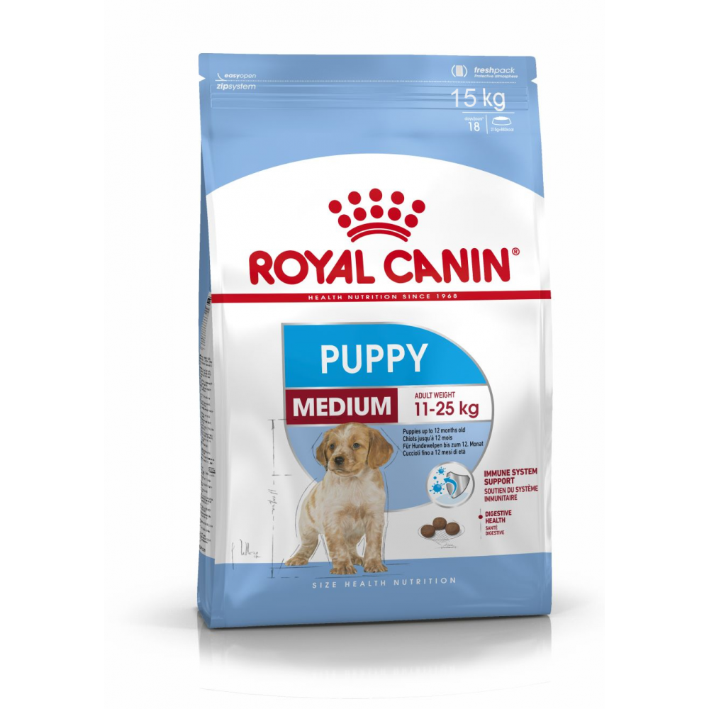 Royal Canin Medium Puppy Сухой корм для щенков собак средних пород (кг)